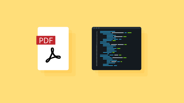 Why a PDF is not a structured electronic invoice
