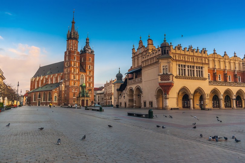 Main Market Krakow Poland